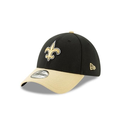 New Orleans Saints Gorra | New Era NFL Team Classic 39thirty Stretch Fit Cap Mexico - Negros